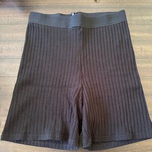 JLUXLABEL Ribbed Shorts